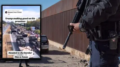 USA. Polskie czołgi i kolumna "w kierunku Teksasu". Warszawa w dezinformacji