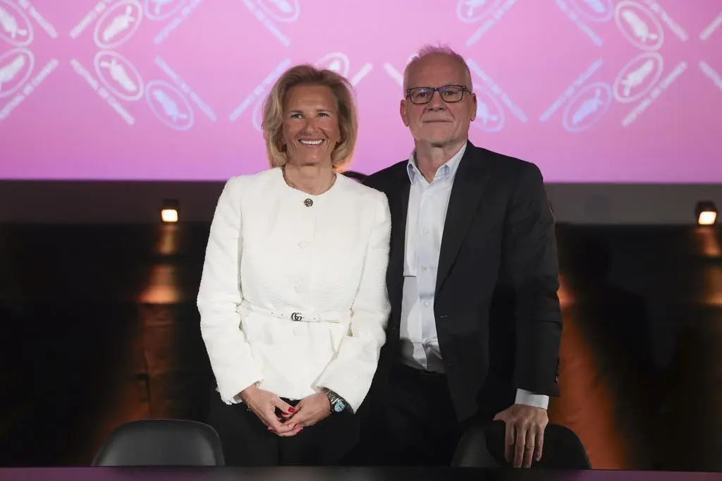 Iris Knobloch i Thierry Fremaux 