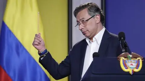 Prezydent Kolumbii Gustavo Petro