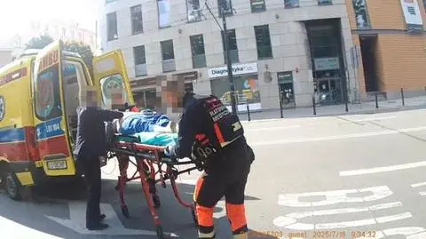Kobieta trafiła do szpitala