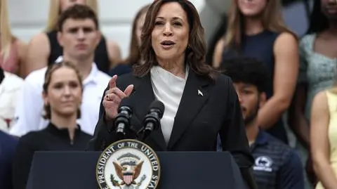 Pierwsze wystąpienie Kamali Harris po rezygnacji Bidena