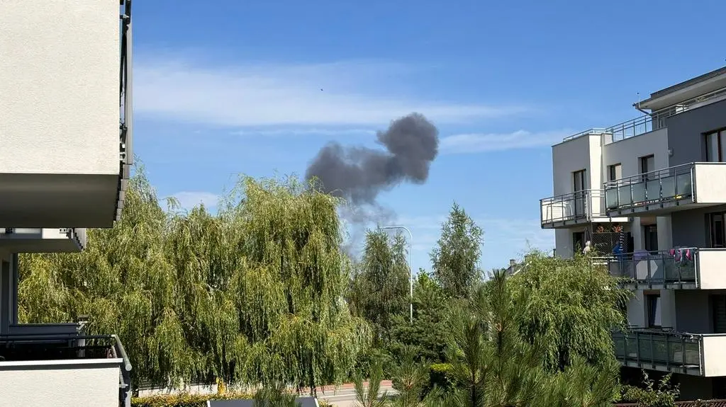Wypadek samolotu w Gdyni