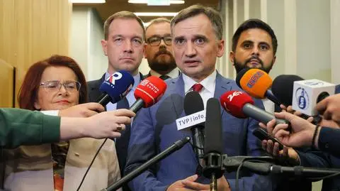 Cała konferencja prasowa z udziałem Zbigniewa Ziobry