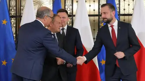 Tusk, Hołownia, Czarzasty, Kosiniak-Kamysz