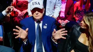 "Fakty" TVN: były dwie rozmowy Nawrockiego z Trumpem 