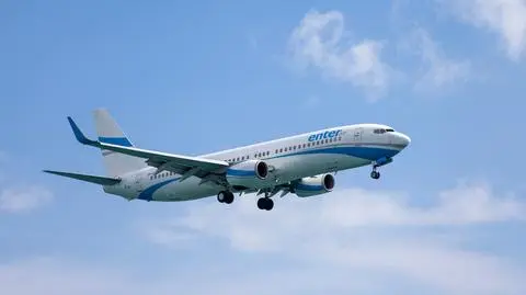 Samolot Enter Air z powodu usterki krąży nad Nowym Sączem