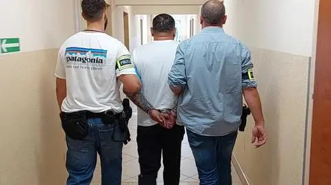 Mężczyzna i jego żona zostali zatrzymani przez policję 