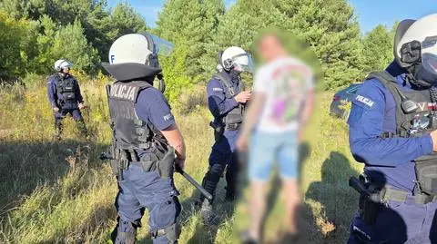 Mężczyźni zostali wylegitymowani