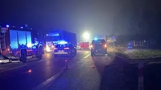 Pieszy zginął na miejscu