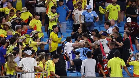 Bójka na trybunach, uderzony piłkarz. Półfinał Copa America w cieniu skandalu