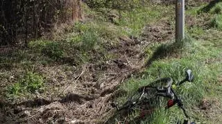 Tragiczny wypadek, zginął rowerzysta
