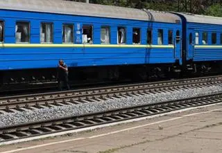 Rosyjska rakieta uderzyła w pociąg pasażerski
