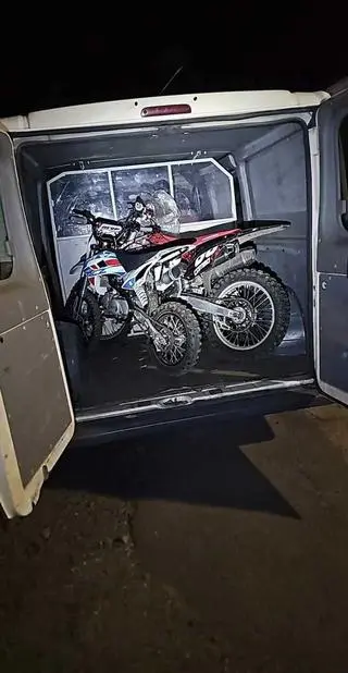 Policja zabezpieczyła dwa motocykle