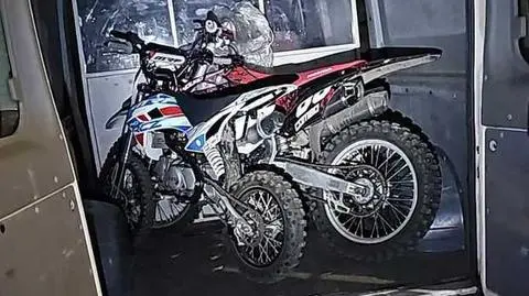 Policja zabezpieczyła dwa motocykle