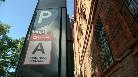 Strefa płatnego parkowania w Krakowie