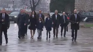 Prezydent Andrzej Duda na Wawelu