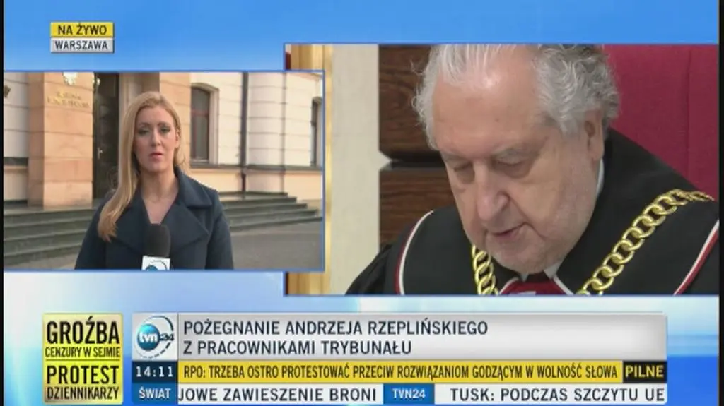 Pożegnanie prof. Andrzeja Rzeplińskiego