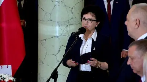Elżbieta Witek na urząd ministra spraw wewnętrznych i administracji