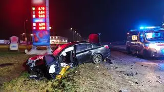 Wypadek w Złotnikach Kujawskich