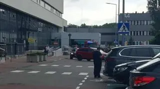 Pożar w remontowanej części szpitala