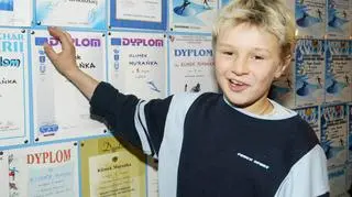 Grudzień 2004 roku, ściana chwały 10-letniego Klimka Murańki 