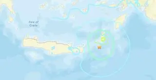 Trzęsienie ziemi w pobliżu greckich wysp Kreta i Kasos