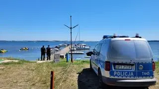 15-latek utonął w jeziorze Niegocin