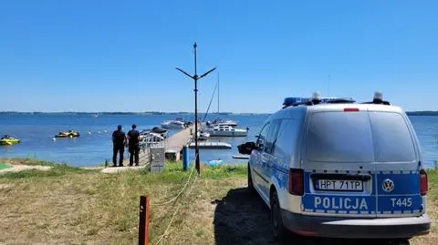 15-latek utonął w jeziorze Niegocin