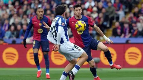 Lewandowski zadowolony, Szczęsny też. To był koncert Barcelony