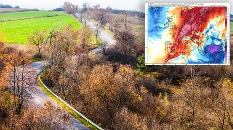 Ogromna anomalia temperatury w Polsce. Co wydarzy się w poniedziałek