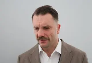 Mejza zatrzymany na drodze ekspresowej. Tłumaczy się i składa deklarację
