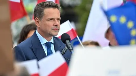 Rafał Trzaskowski na Długim Targu w Gdańsku