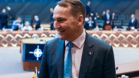 Radosław Sikorski w Brukseli