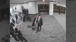 Strzały na balu z udziałem Trumpa. Prokuratura pokazała nagranie