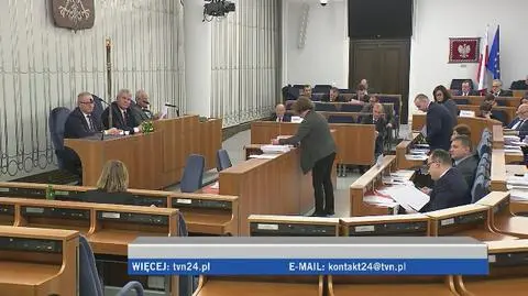 Katarzyna Konieczko przedstawia opinię biura legislacyjnego Senatu o ustawach sądowych prezydenta i PiS