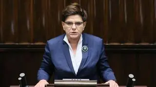 Premier Szydło prezentuje zobowiązania rządu ws. ochrony życia