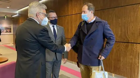 Mark Brzezinski przyleciał do Polski