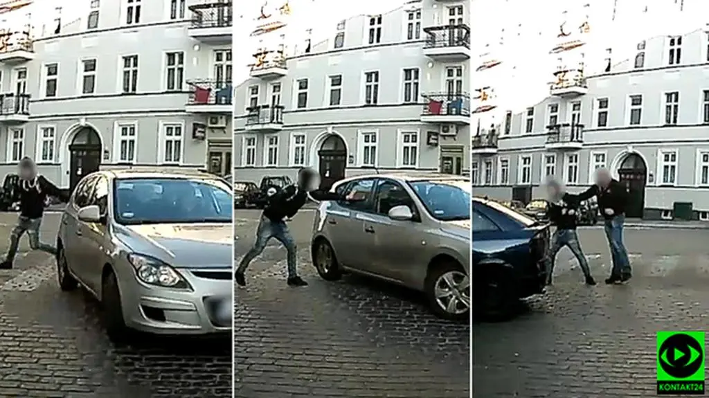 Cofał na pasach zaatakował pieszego. To nie przejaw agresji a bandytyzmu