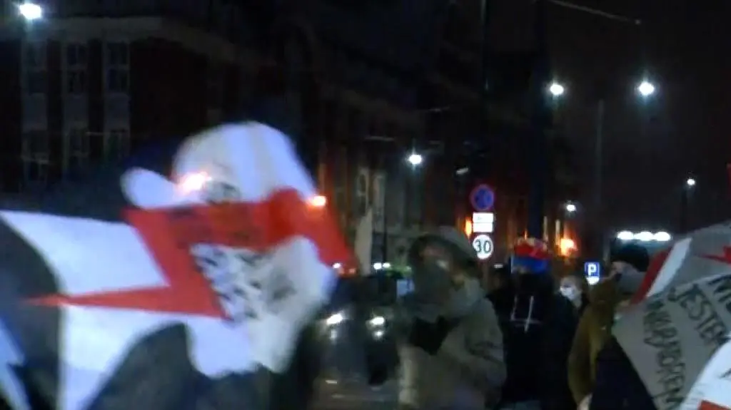 Protest w Olsztynie