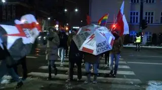 Protest w Olsztynie