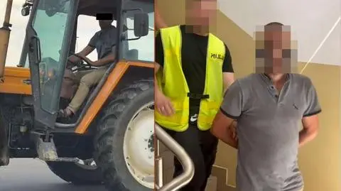 Zatrąbił przejeżdżając obok komisariatu, zatrzymali go kilkaset metrów dalej 