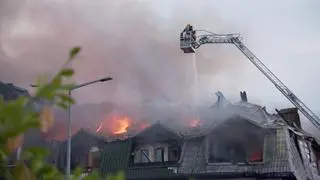 Pożar w Ząbkach