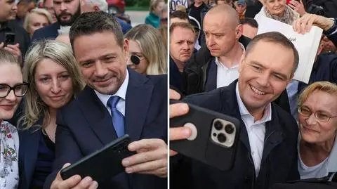 Rafał Trzaskowski i Karol Nawrocki