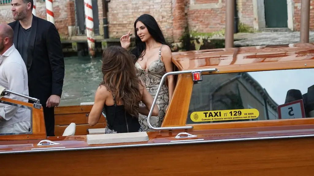 Kim Kardashian w Wenecji 
