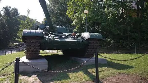 Czołg został przewieziony do Czchowa