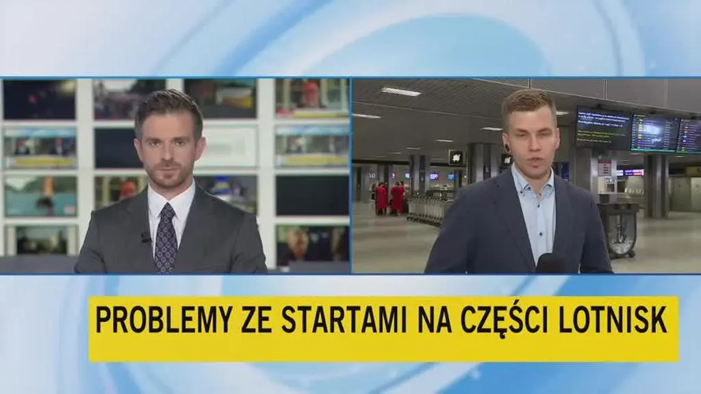 Sytuacja na lotnisku w Krakowie