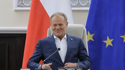 Donald Tusk na posiedzeniu rządu 