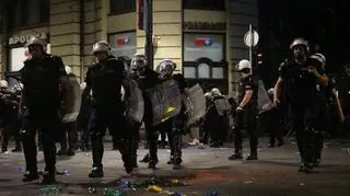 Zamieszki w Belgradzie