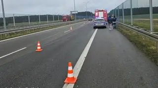 Do zdarzenia doszło na trasie ekspresowej S3 w okolicach Świebodzina