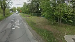 Droga, na której doszło do tragedii.